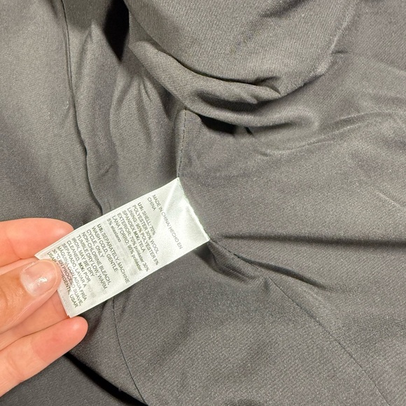 Chico’s NWT Mixed Tweed Fringe Wool Blend Black & White Blazer Jacket NWT Sz 6 - Picture 7 of 9